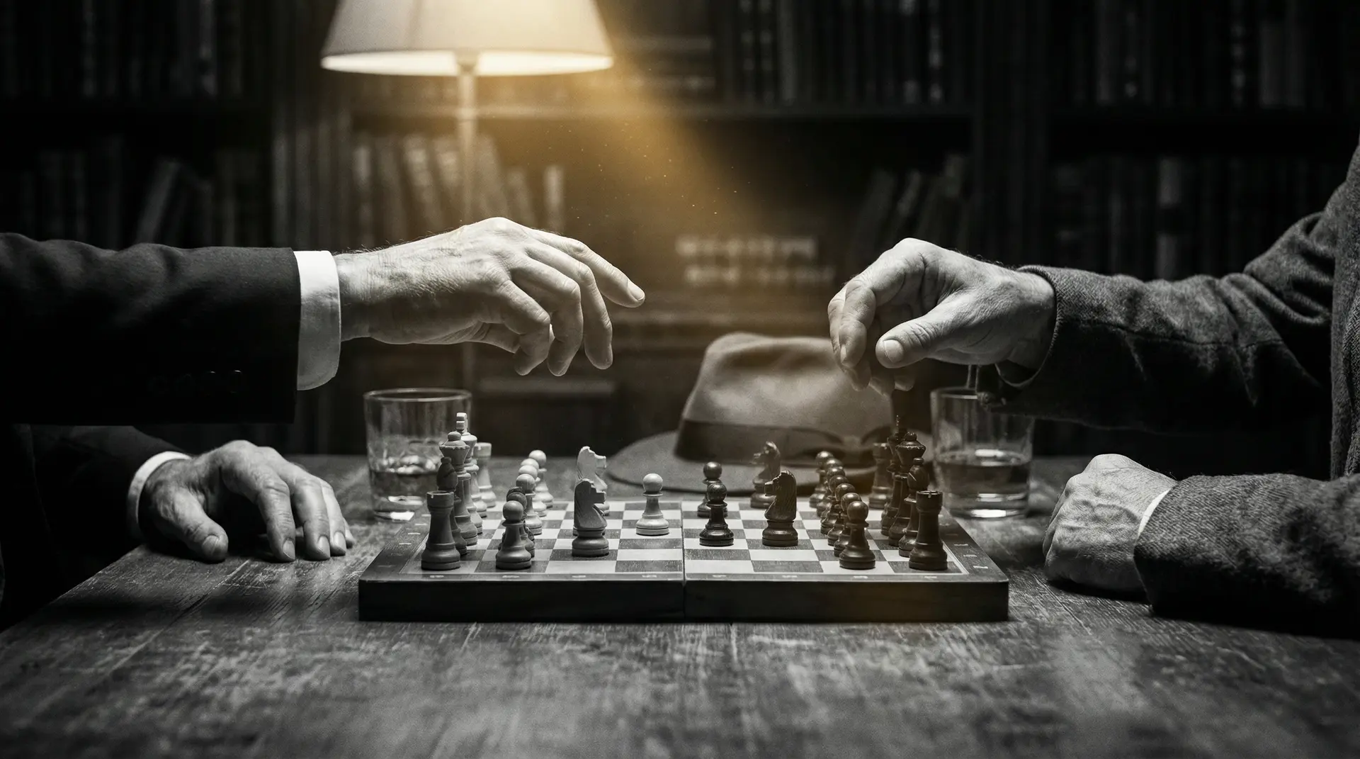 黑帮大佬我和我365天未删减版 艺术探索系列 - 非线性叙事，棋盘上的对弈象征命运的交错